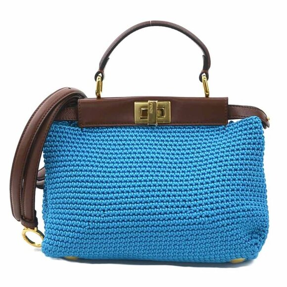 Fendi Handbags - ★SOLD★ Fendi Shoulder Bag Handbag Mini Peekaboo 8 3